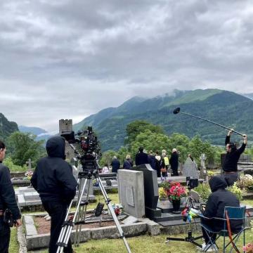 tournage_SCALP - cimetiere ©  Les Quatre cents films